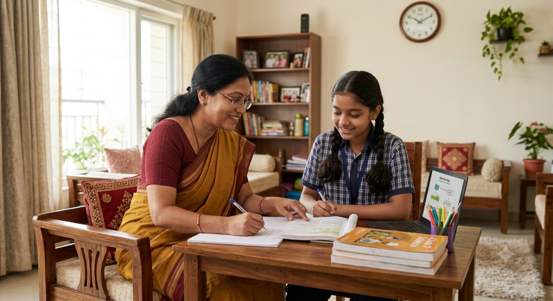 1-on-1 home tuition session